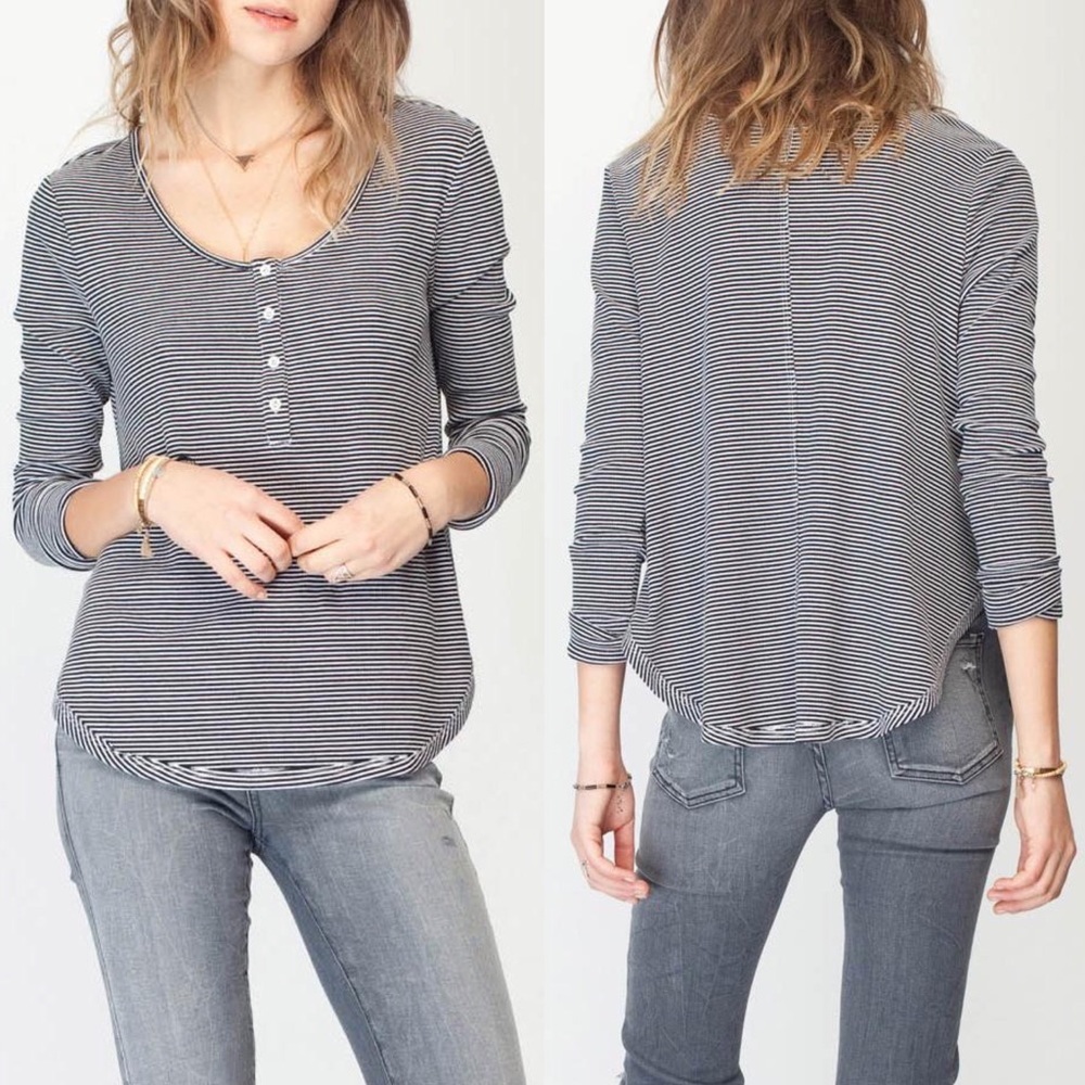 Anthropologie Gentle Fawn Striped Guide Top Women's Size Medium